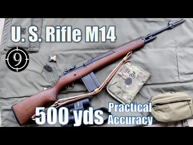 us rifle m14 to 500yds: practical accuracy (springfield armory m1a nm